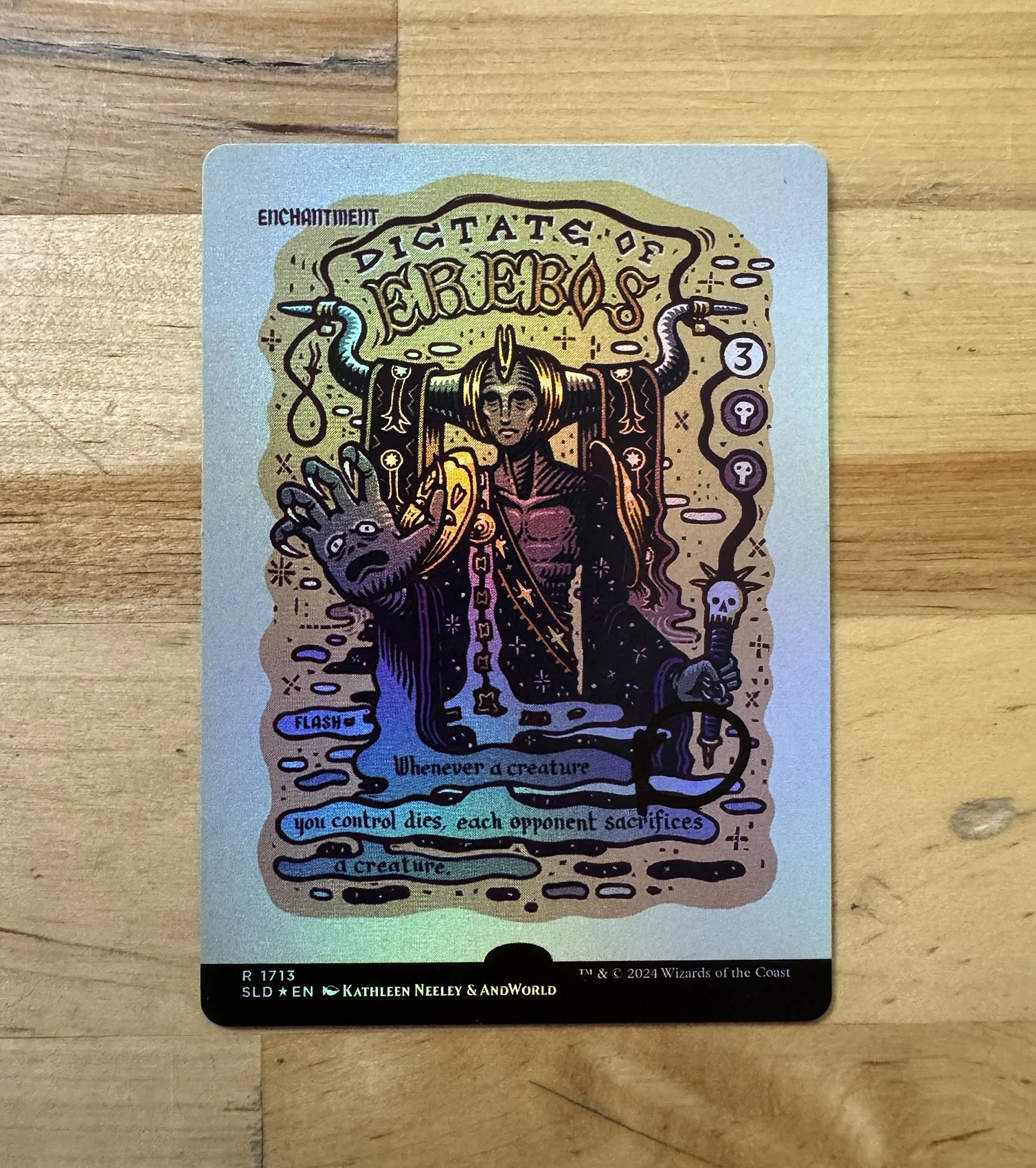 Card proof pack (foil) — Kathleen Neeley